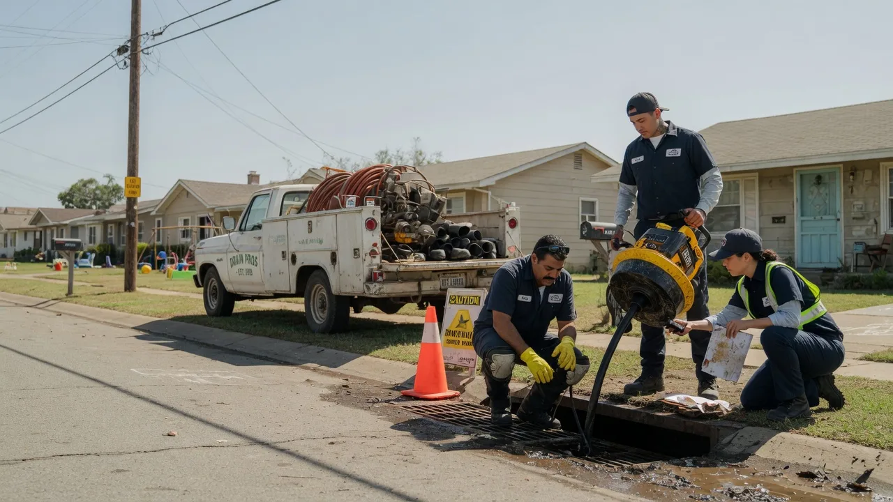 Drain Cleaning in Bedias, TX near me